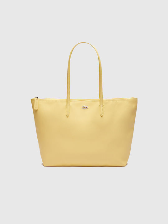 Lacoste Women's Bag Shopper Shoulder Yellow