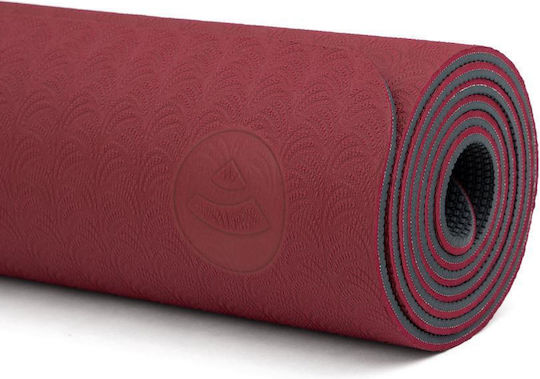 Bodhi Στρώμα Yoga Κόκκινο (183x60cm)