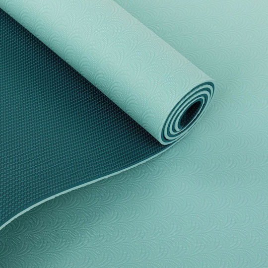 Bodhi Trainingsmatte Yoga Türkis (183x60cm)