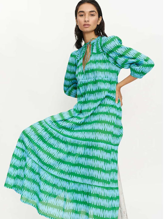 Compania Fantastica Summer Maxi Dress Green