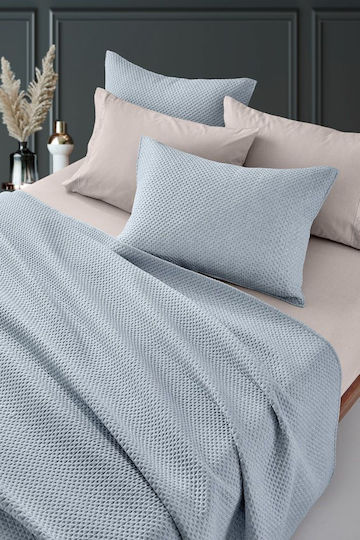 Guy Laroche Idol Σετ Υπέρδιπλο Blue 220x240cm 2τμχ