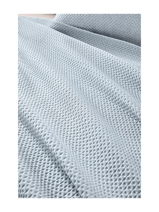 Guy Laroche Idol Set Coverlet Single Microfiber Blue 160x220cm 2pcs