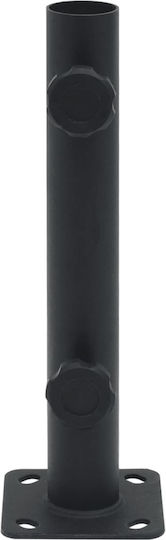 vidaXL Βάση Ομπρέλας Μεταλλική Μαύρο 32x32x30cm
