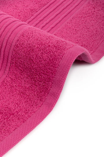 Βιοκαρπέτ Πετσέτα Χεριών Special 30x50εκ. Rasberry Rose Βάρους 500gr/m²