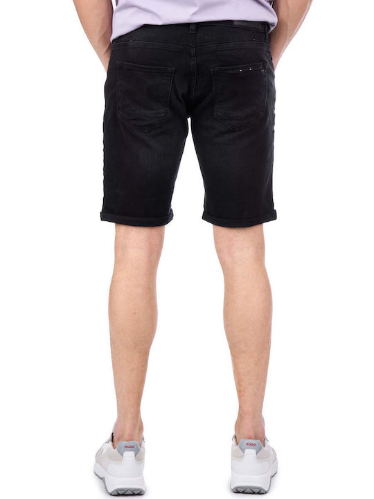 Gabba Herrenshorts Jeans Schwarz