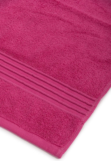 Βιοκαρπέτ Πετσέτα Χεριών Special 30x50εκ. Rasberry Rose Βάρους 500gr/m²