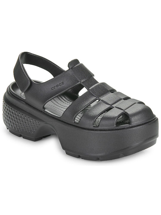 Crocs Sandale dama în Negru Culoare