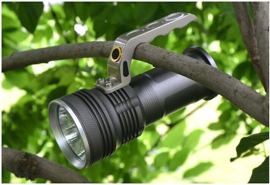 Rechargeable Handheld Spotlight LED with Maximum Brightness 800lm