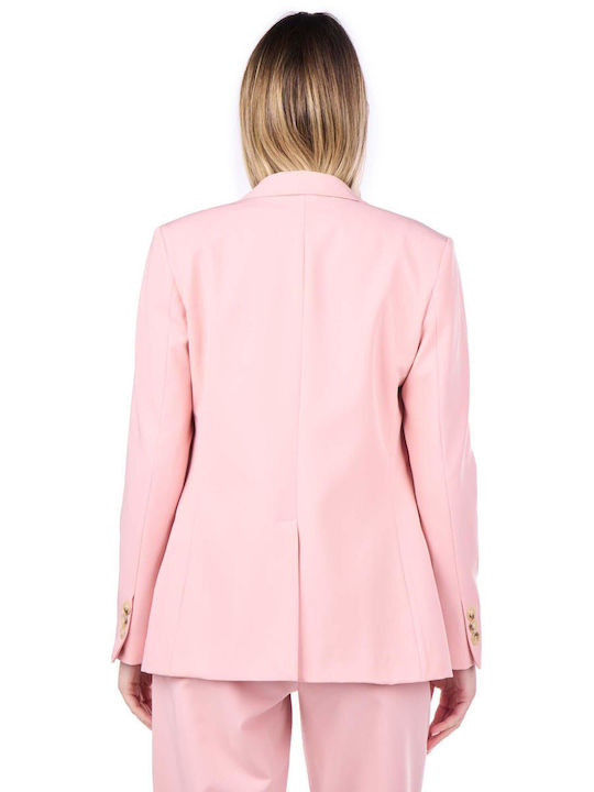 Vicolo Blazer pentru femei Sacou Roz