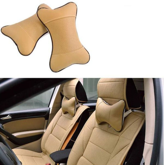 Autokissen in Beige Farbe
