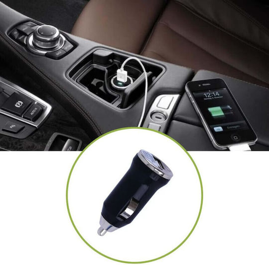 Încărcător Auto 1A Încărcare Rapidă cu un Port: 1xUSB împreună cu Cablu Lightning Multicolor