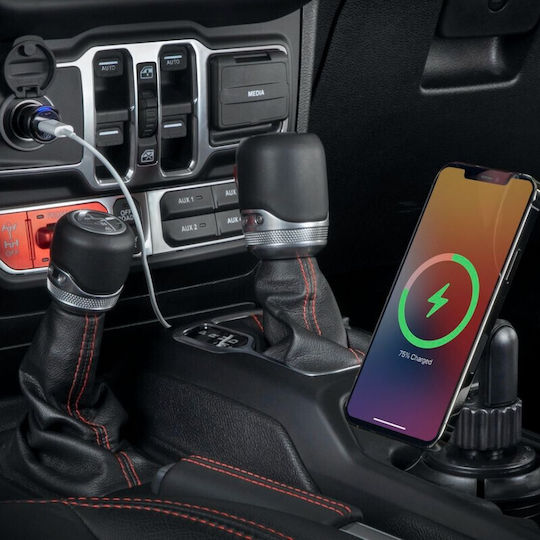 Încărcător Auto 1A Încărcare Rapidă cu un Port: 1xUSB împreună cu Cablu Lightning Multicolor