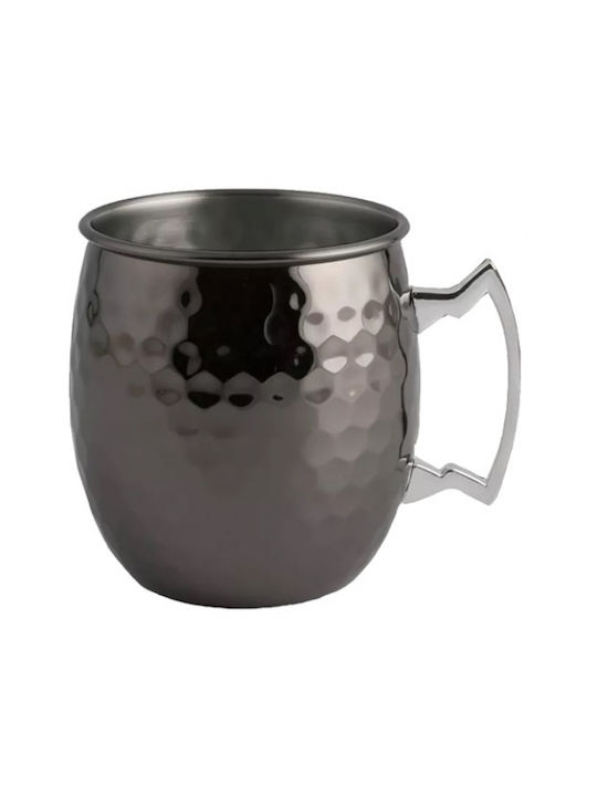 Moscow Mule Pahar din Sticlă în Culoare Negru 500ml 1buc