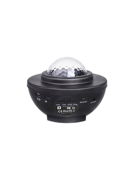 Bluetooth Lustră Decorativă Negru