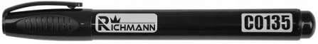 Marker permanent negru gros Richmann