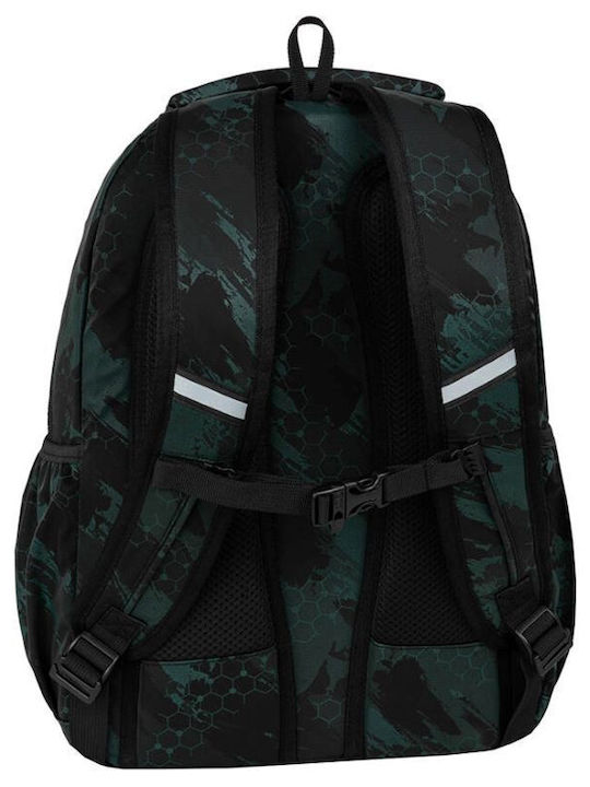 Coolpack Student Backpack Pick Kick Technic Green