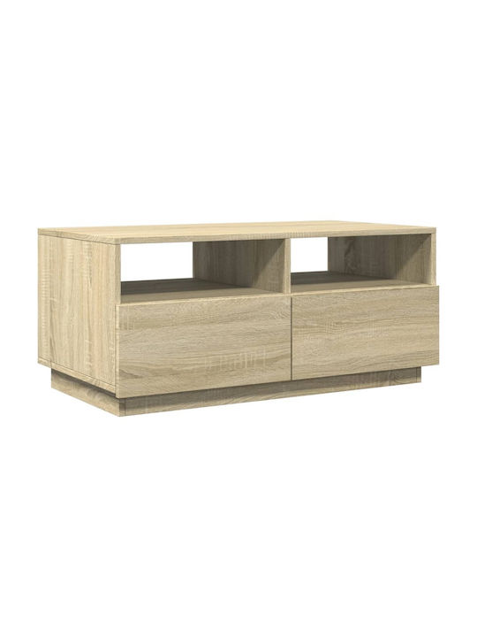 Rectangular Coffee Table Sonoma Oak L90xW49xH40cm