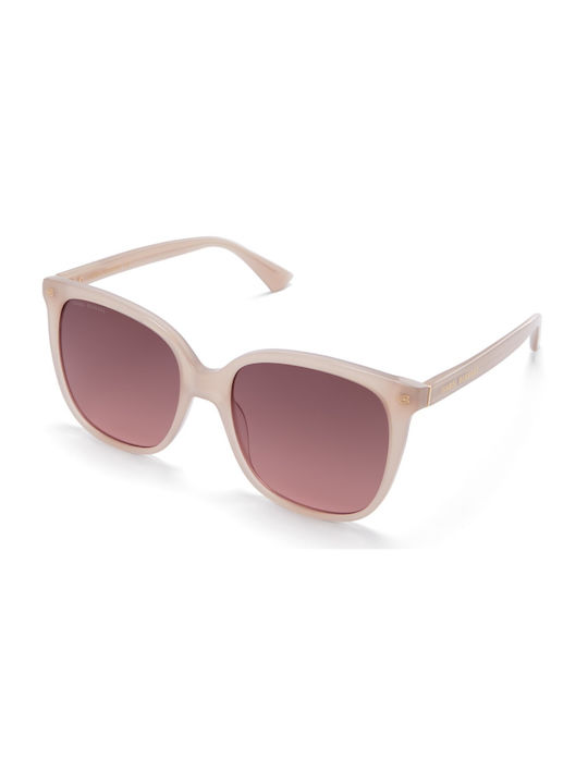 Isabel Bernard Women's Sunglasses with Pink Plastic Frame and Pink Gradient Lens IB400007-20-20