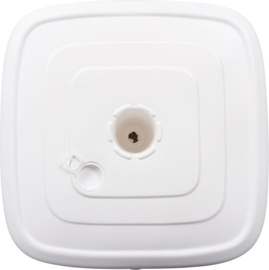 HomeMarkt Solbas Folding Umbrella Stand made of Plastic White 46.5x46.5x23.5cm