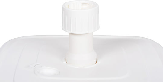 HomeMarkt Solbas Folding Umbrella Stand made of Plastic White 46.5x46.5x23.5cm