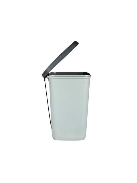 Curver Coș de Gunoi Plastic cu Pedală Gri 20l