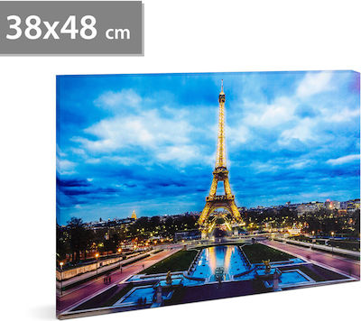 Πίνακας σε Καμβά με LED Φωτισμό 38x48cm