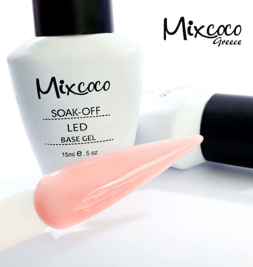 Mixcoco Base Coat for Regular Nail Polish Rubber 15ml