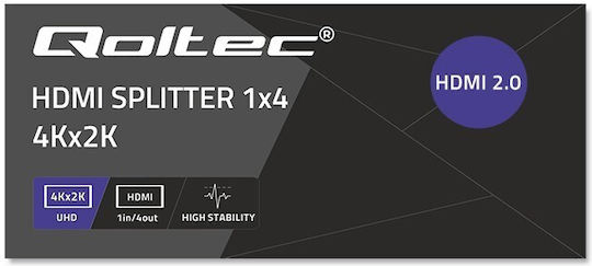 Qoltec HDMI Splitter 51799 5901878517995