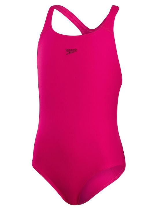 Speedo Endurance+ Medalist Kids Swimwear One-Piece Training Fuchsia