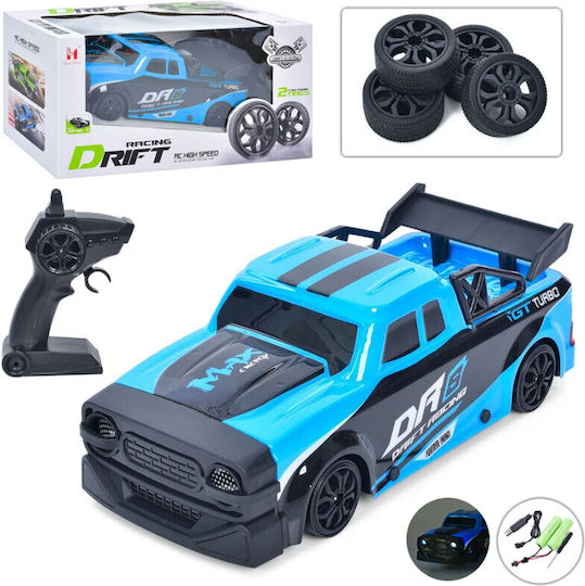 Teleghidat Mașină Drift 4WD Albastru