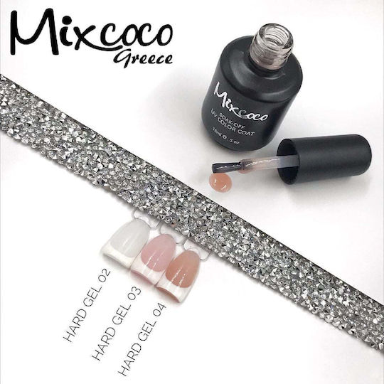 Mixcoco Semi-Permanent Nail Polish Pink 03 15ml 1pcs