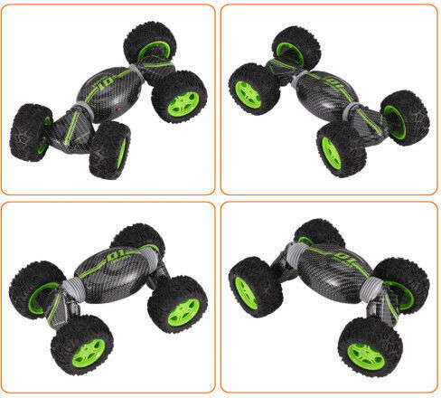 Remote Controlled Car Stunt 4WD Green
