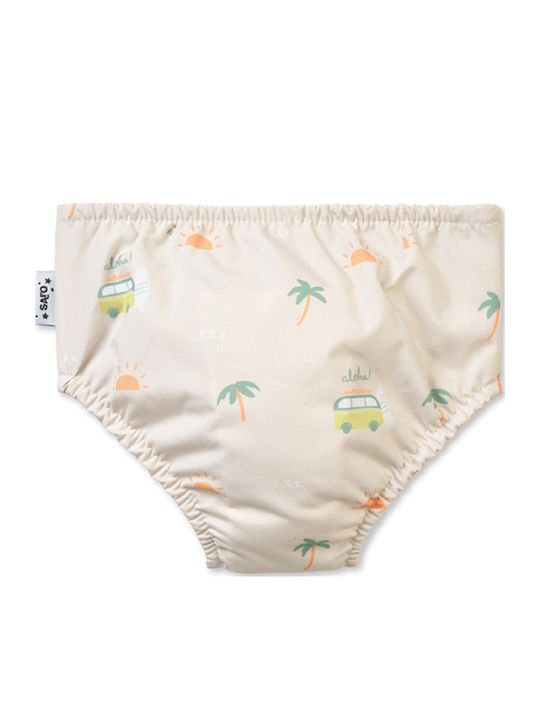 Saro Aloha Kinder Badebekleidung Schwimmwindel Beige