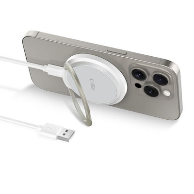 Tech-Protect Încărcător Magsafe 15W Livrarea energiei Albς (Magnetic)