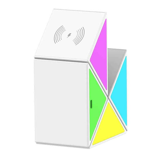 Budi Ασύρματος Φορτιστής (Qi Pad) 15W Λευκός (4600)
