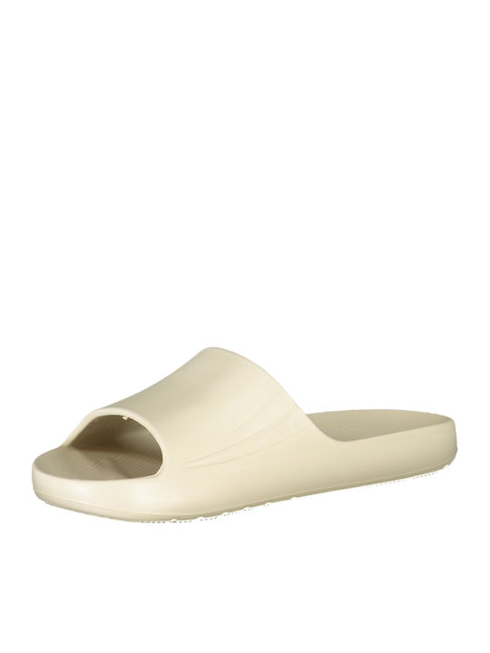 Men's Beige Slides