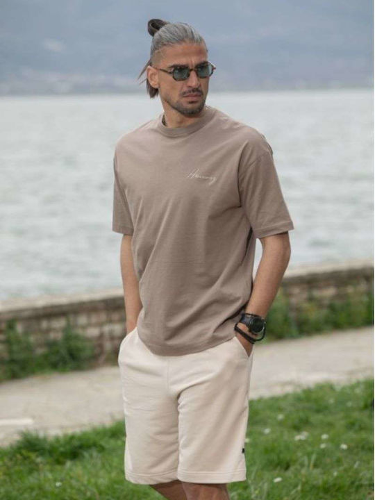 Henry Sport Herren Shorts Regular Fit Beige