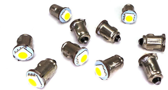 Λάμπες Αυτοκινήτου BA7s LED 5500K Ψυχρό Λευκό 6V