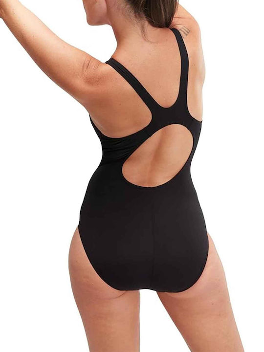 Speedo Hyperboom Placement One-Piece Swimsuit Black