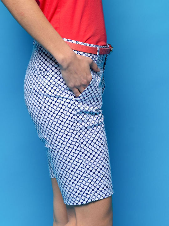 Damen Bermuda Blau