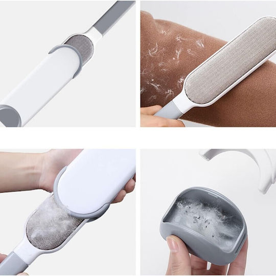 Brush Large / Small Dogs for Coat Cleaning Gray