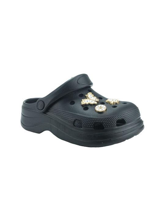 Plato Clogs Schwarz