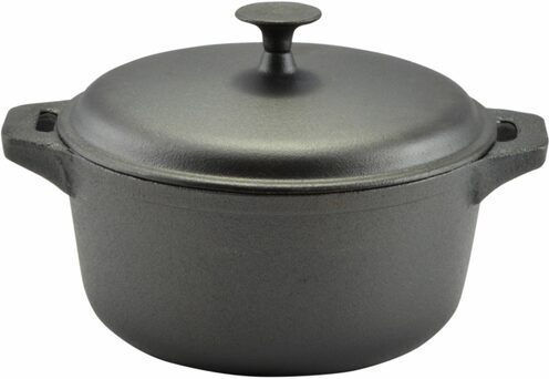 Perfect Home Tiefer Topf aus Gusseisen 7Es / 30cm
