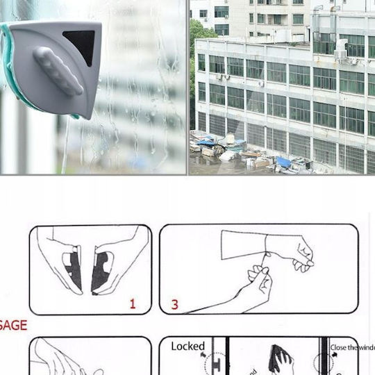 Magnetic Window Cleaning Device Length 13cm