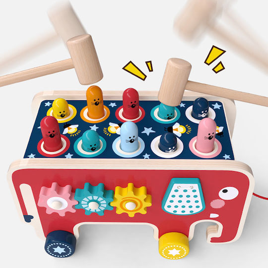 Multifunctional Activity Centre Zola Workbench Hammer Elephant Activities