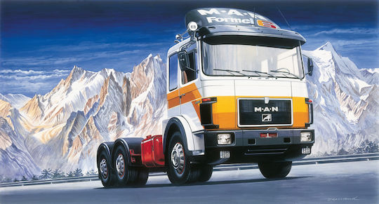 Italeri Modeling Figure Truck in Scale 1:24