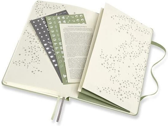 Moleskine Пасион Джърнъл Бележник Дневник За Благополучие 400 Листа С Твърда Корица Уелнес 13X21