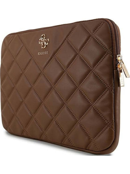 Guess Quilted Θήκη Laptop 14" Καφέ Guess Quilted Θήκη Laptop 14" Καφέ