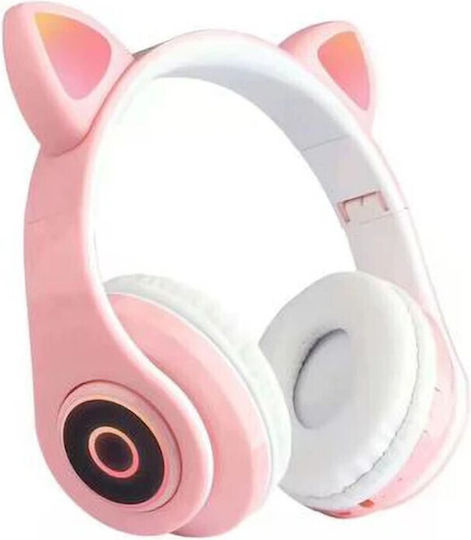 Cat Ear Fără fir / Cu fir On Ear Căști cu Radio cu 5 ore de Funcționare și Încărcare Rapidă Roz