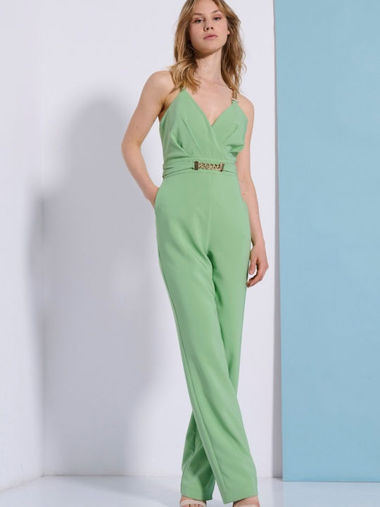 Matis Fashion Γυναικεία Ολόσωμη Φόρμα Πράσινη